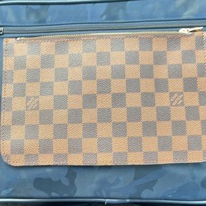 Damier Ebene Neverfull GM Pochette - no strap